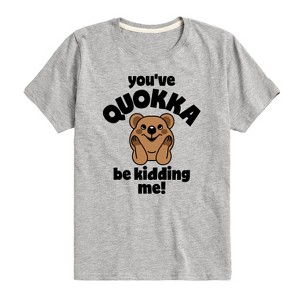 Boys' - Instant Message - You've Quokka Be Kidding Me Short Sleeve Graphic T-Shirt - 1 of 4