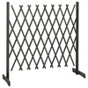 vidaXL Garden Trellis Fence Gray 70.9"x39.4" Solid Firwood - 2 of 4