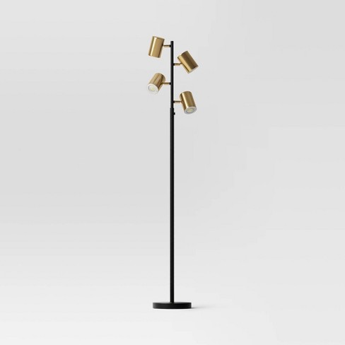 Dean Floor Lamp - Burnished Brass – ED Ellen DeGeneres