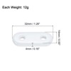 Unique Bargains Home Office Hotel Iron Tablecloth Curtain Weights White 25 Pcs - 2 of 4