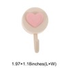 Unique Bargains Utility Heart Hook Heart with Hook 1.97"x1.18" 5 Pcs - 3 of 4