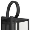 John Timberland Mira Modern Outdoor Wall Light Fixture Flat Black 21 1/2" Clear Glass for Post Exterior Barn Deck House Porch Yard Posts Patio Home - 3 of 4