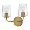 Lark Kline 2 - Light Vanity in  Heritage Brass - image 3 of 4