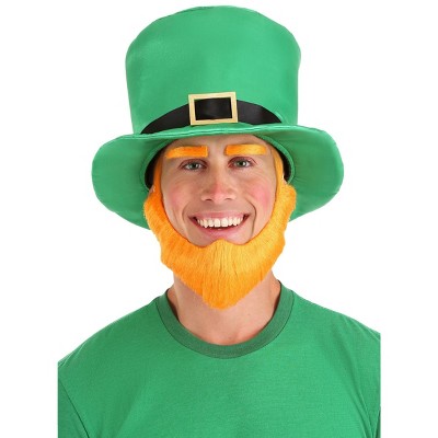 2 Leprechaun Hat And Beard Sets St Patricks Day Green