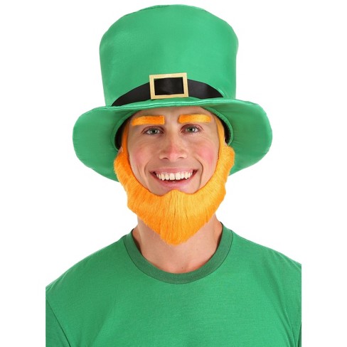 Halloweencostumes.com Men Men's Leprechaun Hat And Beard Set