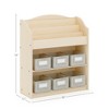 Guidecraft EdQ Book and Bin Browser: Kids Wooden Book Rack and Toy Storage Organizer, Home and Classroom Educational Furniture - 2 of 4