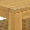 vidaXL Coffee Table 23.6"x23.6"x15.7" Solid Wood Teak - 4 of 4