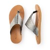 The Sak Women's Los Feliz Toe Post Sandal, Dark Silver - 3 of 4