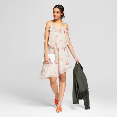 a new day cream floral dress