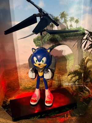World Tech Toys Sonic Boom Sonic 2.5 Channel IR Jetpack Flying Figure ...