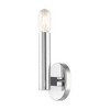 Livex Lighting Copenhagen 1 - Light Wall Light in  Polished Chrome - 4 of 4