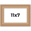 PosterPalooza | Photo Size Weathered Yellow Picture Frame - UV Acrylic, Foam Board Backing, Hanging Hardware - 2 of 4
