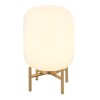 Hudson and Canal 15.38" Tall Table Lamp with Glass Shade - 3 of 4