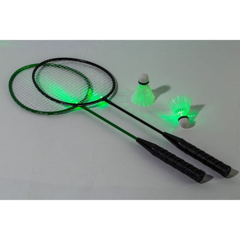 Franklin Sports 2 Player LED Badminton Racket Set, 2 of 7