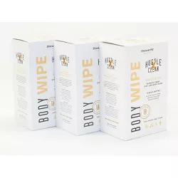 Hustle Clean Body Wipes - Unscented - 10pc/3pk