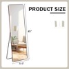 The 4th generation floor standing full-length mirror. wall mirror, bathroom makeup mirror, bedroom foyer, clothing store, wall mounted - 4 of 4