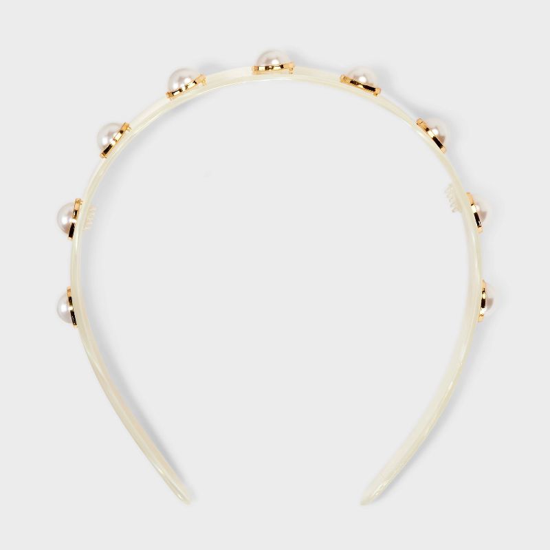 Headband with Pearls - A New Day™, 1 of 5