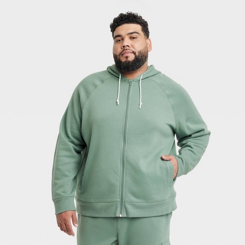 Men's Cotton Fleece Hooded Sweatshirt - All In Motion™ : Target