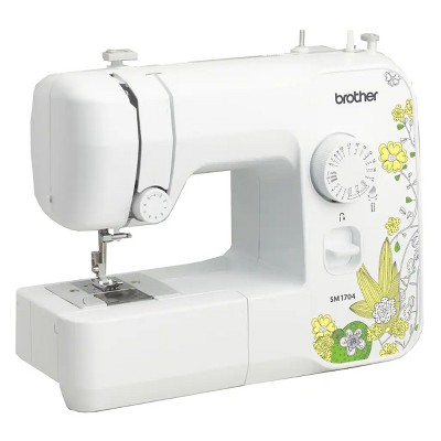 Brother SM1704 White Portable 17-Stitch Sewing Machine
