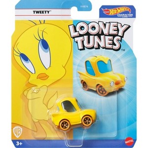 Hot Wheels Licensed Character Car (Looney Tunes Tweety), Gift for Kids 3 Years & up & Collectors - 1 of 1