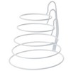 The Lakeside Collection Bowl Holder Rack Metal Mixing Bowl Organizer White 4-Tier - 3 of 4