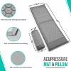 Sorbus 51 Inch Acupressure Mat, Pillow & Carry Bag Set - Helps with Stress, Back & Neck Pain - Great for Muscle Relaxation, Sciatica, & Meditation - 2 of 4