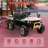 24V 2-Seater Kids Ride-On Dump Truck - Parent Remote Control, 4WD Power, Electric Dump Bed & Shovel, 6-Wheel Design for Ages 3+ - 4 of 4