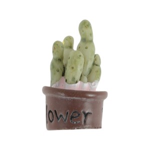 Unique Bargains Magnetic Refrigerator Sticker Light Green Brown 1 Pc - 1 of 3