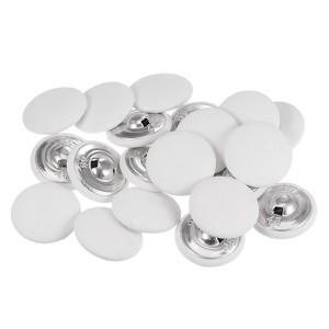 Unique Bargains Metal Shank Round Cloth Covered DIY Sewing Buttons 20 Pcs - 1 of 4