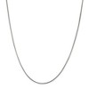 Black Bow Jewelry 1.5mm Sterling Silver, Diamond Cut Flat Snake Chain Necklace - 3 of 4