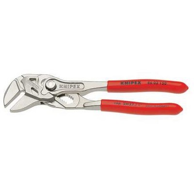 KNIPEX 86 03 150 6" Mini Pliers Wrench, Plastic Grip
