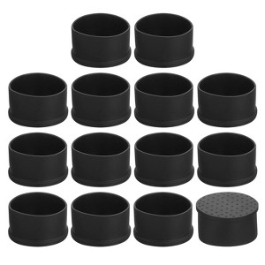 Unique Bargains Non-Slip Noise Reduction Non-Marking Furniture Chair Leg Caps - 1 of 4