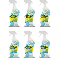 OdoBan Ready-to-Use Oxy Fabric and Laundry Stain Remover, 6-Pack, 32 Ounce Spray Each