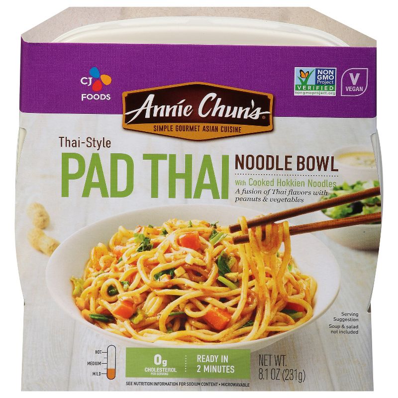 Annie Chun&#39;s Vegan Noodle Bowl Pad Thai - 8.1oz, 1 of 8