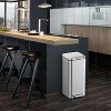 Acekool 30L Stainless Steel Trash Can with Soft-Close Lid, Hands-Free Foot Pedal, and Removable Inner Bucket for Kitchen & Bathroom - 4 of 4