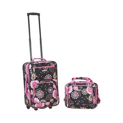 Rockland Fashion Softside Upright Luggage Set Expandable Pucci 2-Piece (14/19)