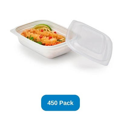 Good Natured Products 24 oz GoodToGo Microwavable Container Compostable PLA - Case of 450