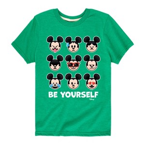 Boys' - Disney - Be Yourself Short Sleeve Graphic T-Shirt - 1 of 4