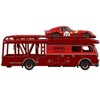 Fiat 642 RN2 Bartoletti Transporter Red and Ferrari 250 GT #22 Red with Yellow Stripes Diecast Model Cars by Hot Wheels - 2 of 3