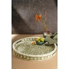 Jodhpur Mother of Pearl Decorative Tray, Beige - 2 of 4