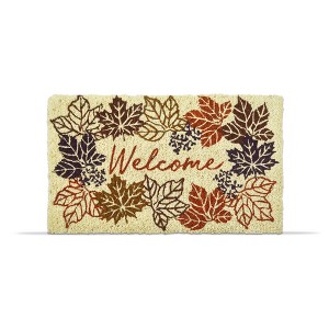 Tag Falling Leaves Welcome Coir Mat - 1 of 1