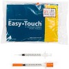 Easy Touch Insulin Syringes Short Needle 31 Gauge 0.5mL 8mm, 100 Ct - 2 of 4