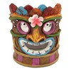Northlight Floral Tiki Mask Tea Light Candle Holder - 4.5" - Multicolor - 4 of 4