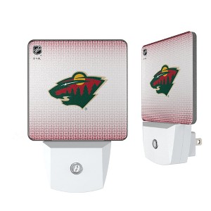 NHL Western Conference Teams Linen Night Light 2-Pack - 1 of 4