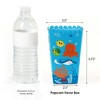 Big Dot of Happiness Under the Sea Critters - Baby Shower or Birthday Party Favor Popcorn Treat Boxes - Set of 12 - 2 of 4