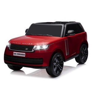 24V Licensed Land Rover Ride On Car, Kids Electric Car with 2-Seater - 1 of 4
