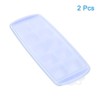 Unique Bargains PP Removable Lid Stackable Easy Release Ice Cube Trays 2 Pcs - 3 of 4