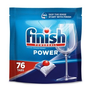 Finish Power Dishwasher Detergent - 1 of 4