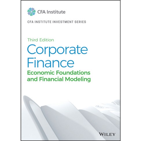 Corporate Finance - (Cfa Institute Investment) 3rd Edition by Cfa Institute  (Hardcover)