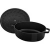 Staub Cast Iron 6.25-qt Shallow Oval Dutch Oven - 4 of 4